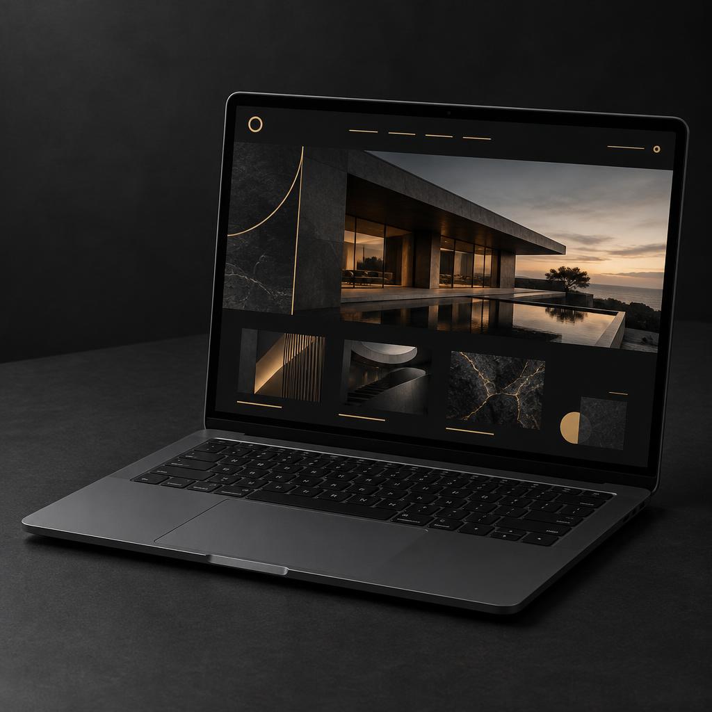 Tailored Websites — dark digital interface concept